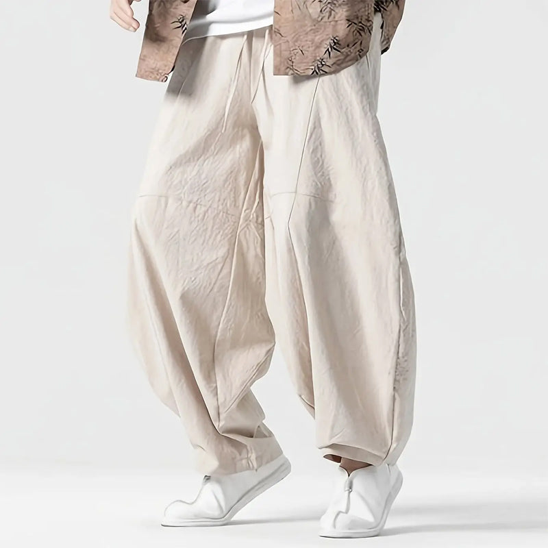 Roberto Russo Loose-Fit Cotton Harem Pants