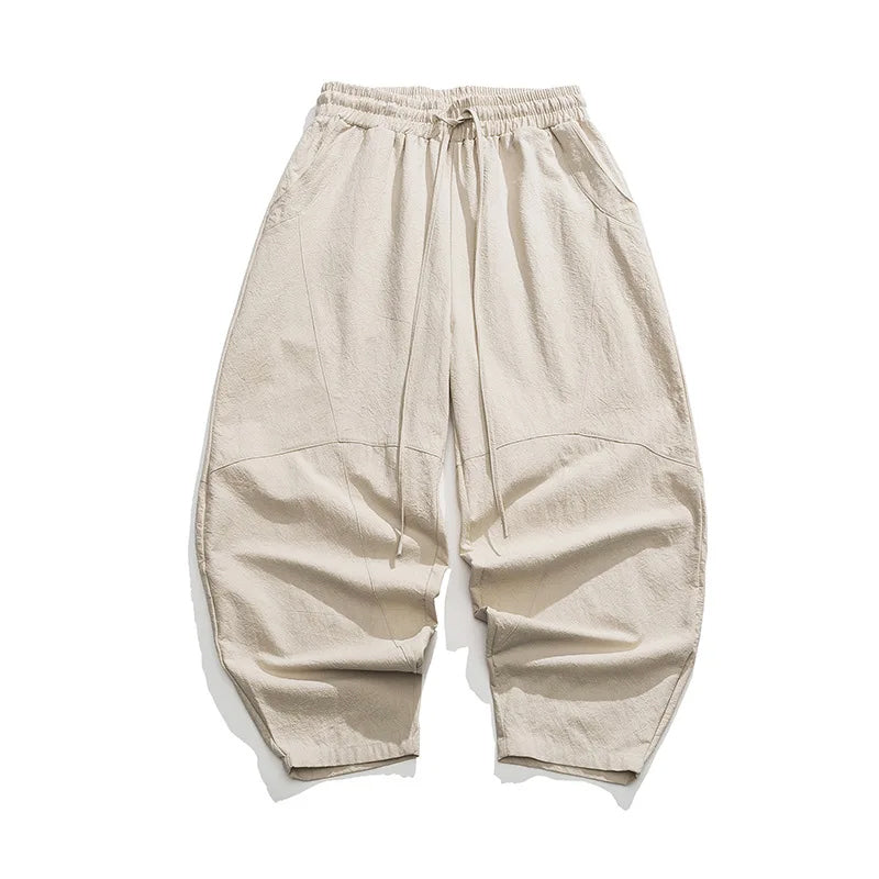 Roberto Russo Loose-Fit Cotton Harem Pants
