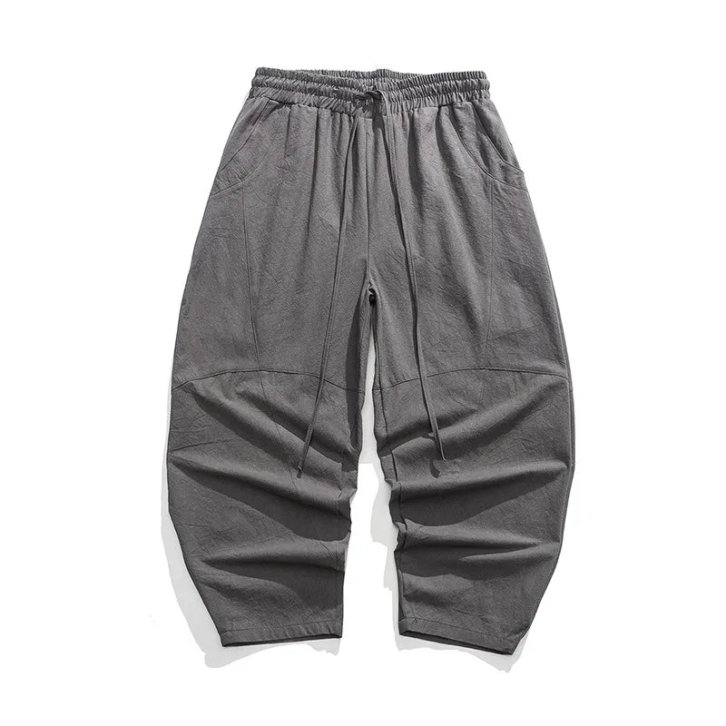 Roberto Russo Loose-Fit Cotton Harem Pants