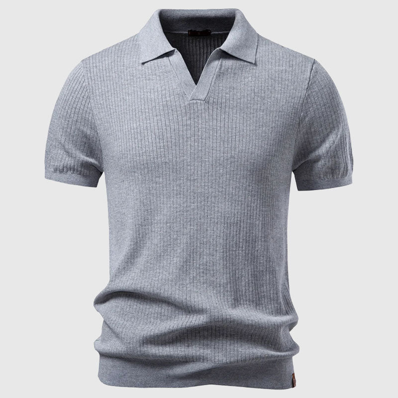 Roberto Russo Polo Shirt with Open Collar