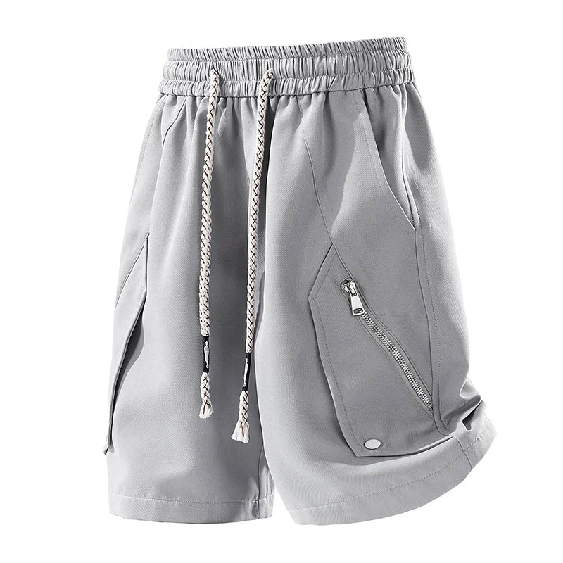 Roberto Russo Utility Shorts with Zip Pockets