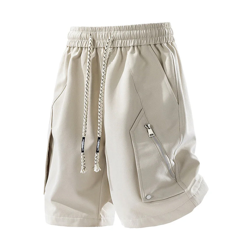 Roberto Russo Utility Shorts with Zip Pockets
