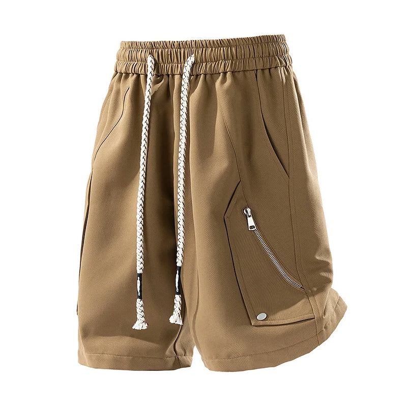 Roberto Russo Utility Shorts with Zip Pockets