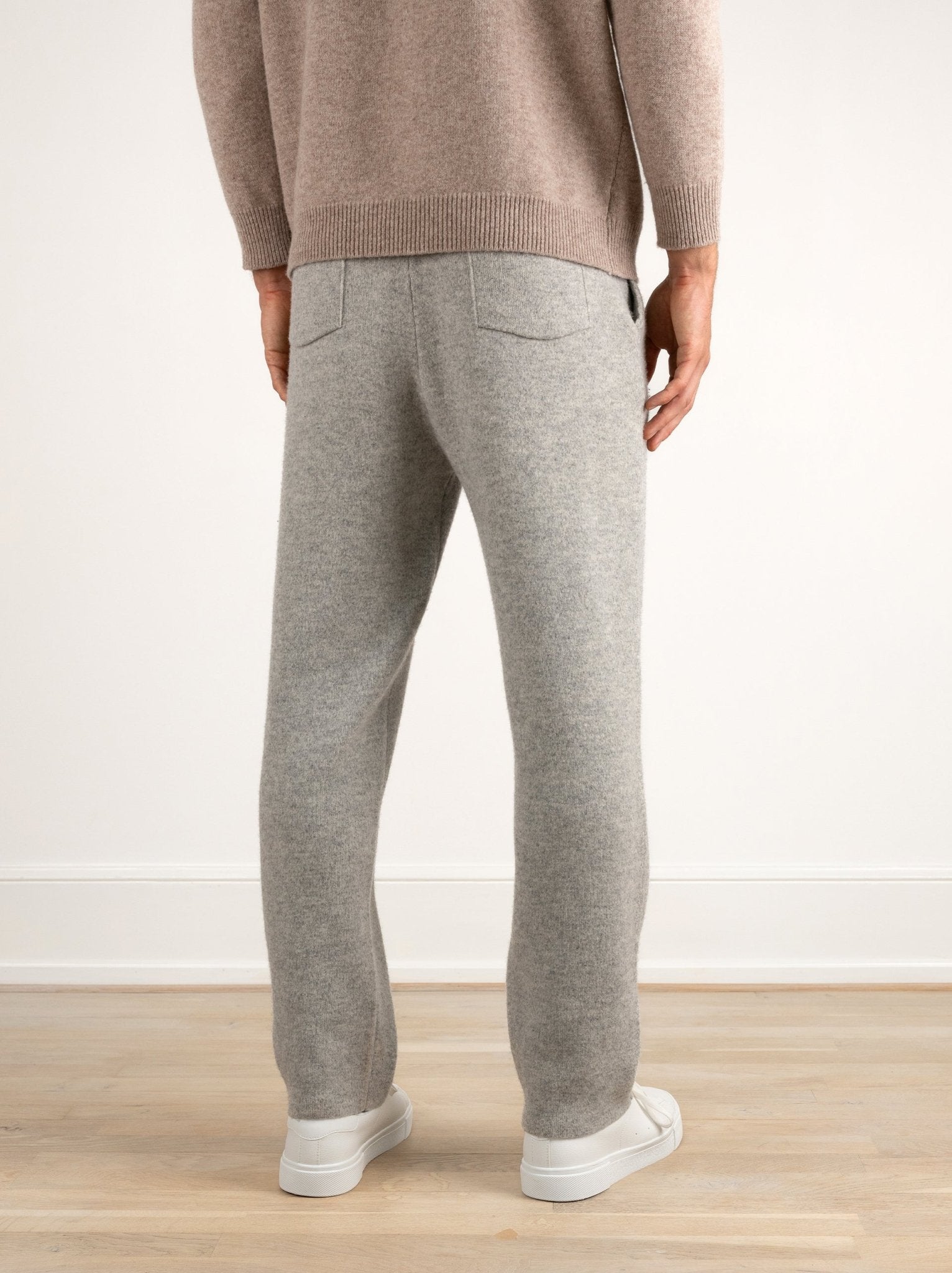 Wool Straight-Leg Sweatpants