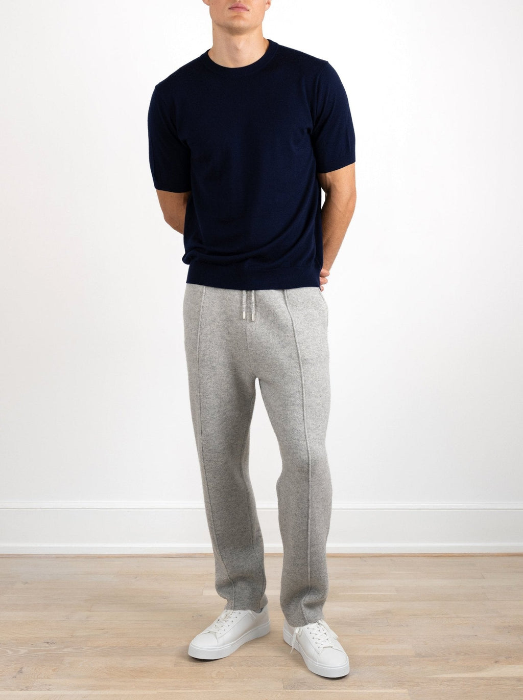 Calvin Hart Casual Wool T-Shirt