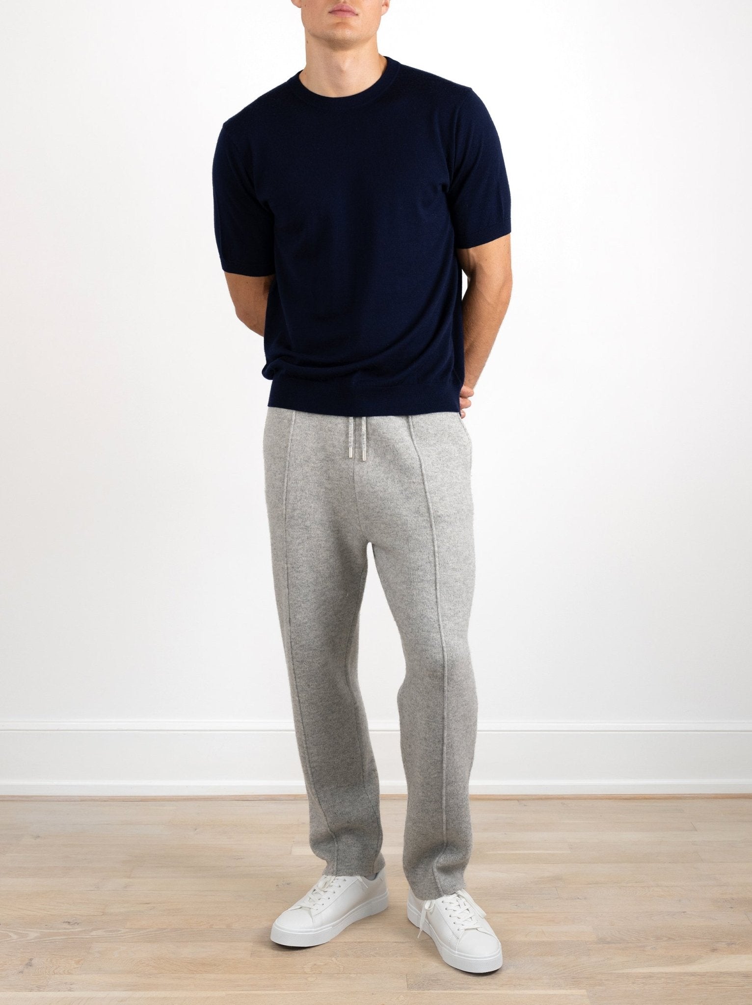 Calvin Hart Casual Wool T-Shirt