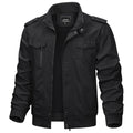 Men's Lightweight Casual Cotton Cargo Jacket