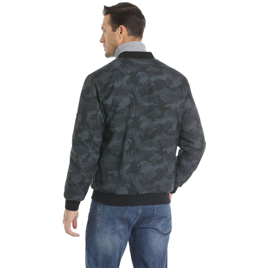 Vintage Bomber Jacket Padded Lined Coat